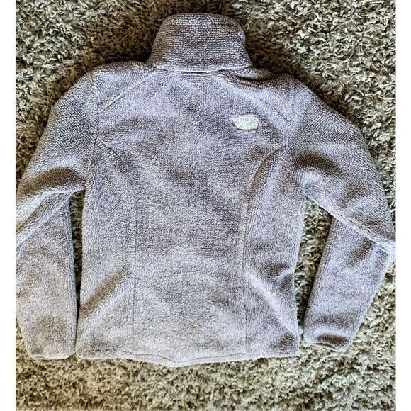 THE NORTH FACE Osito 2 GRAY Fuzzy zip Fleece Jacket Coat women’s S - Picture 9 of 9